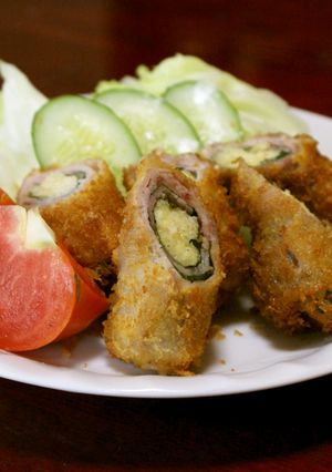 【お弁当にも】イナキビのしそ巻揚げ-レシピのメイン写真