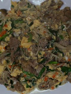 ニラと豚肉のスタミナ中華炒め。*✧-レシピのメイン写真