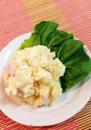 チーズでもっちり！ポテトサラダ-レシピのメイン写真