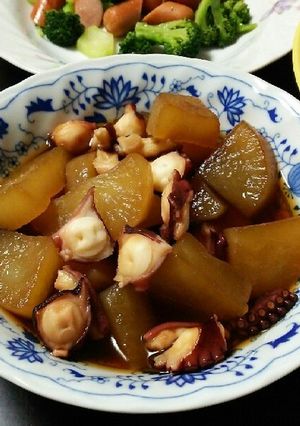 たこと大根の煮物-レシピのメイン写真