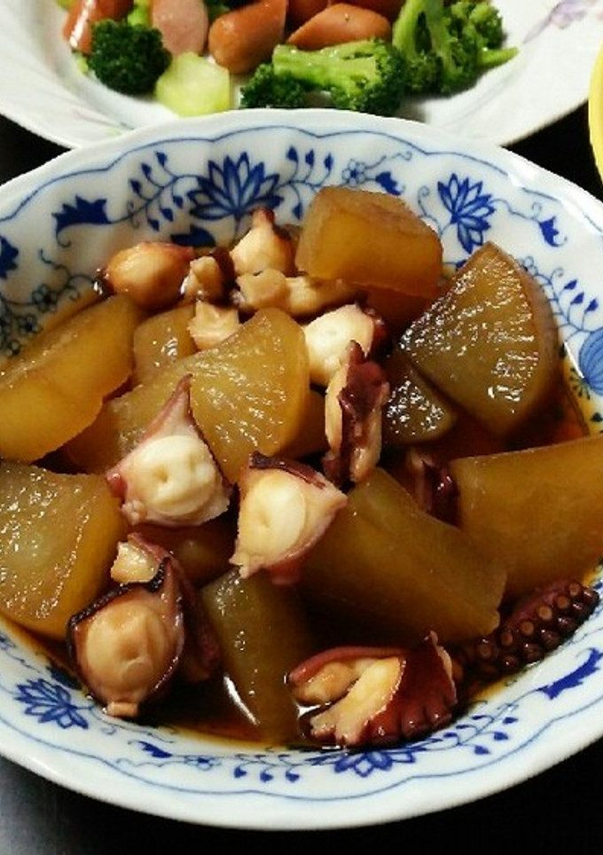 たこと大根の煮物-レシピのメイン写真