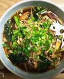 もやしと豚コマで困った時のお助けうどん