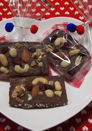本格スイーツ❤板チョコマンディアン-レシピのメイン写真