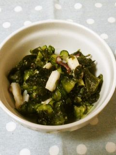 たこの頭ときゅうりの酢の物-レシピのメイン写真