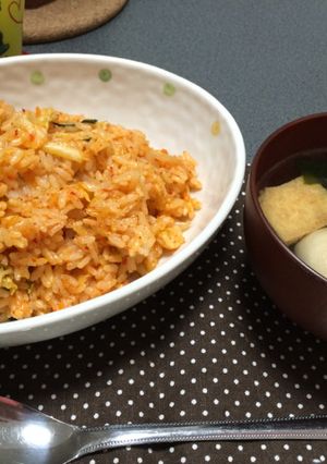 簡単☆キムチチャーハン-レシピのメイン写真