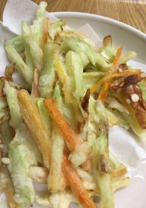 エコレシピ・ブロッコリーの茎の天ぷら-レシピのメイン写真