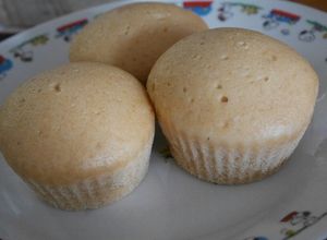 離乳食後期♡卵・乳なし！きなこ蒸しパン-レシピのメイン写真