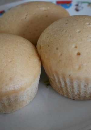 離乳食後期♡卵・乳なし！きなこ蒸しパン-レシピのメイン写真