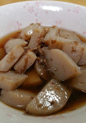 見よう見まね…手作りこんにゃくの煮物-レシピのメイン写真