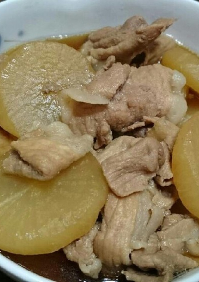 大根と豚肉の煮物-レシピのメイン写真