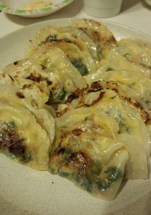 ほうれん草のソテー*チーズ餃子風-レシピのメイン写真