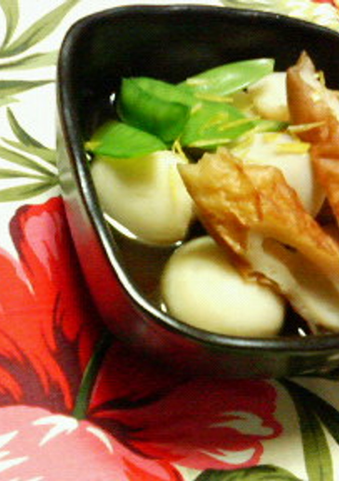 本みりん使用で上品な味☆里芋と竹輪の煮物-レシピのメイン写真