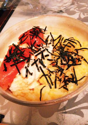明太とろ玉ご飯-レシピのメイン写真