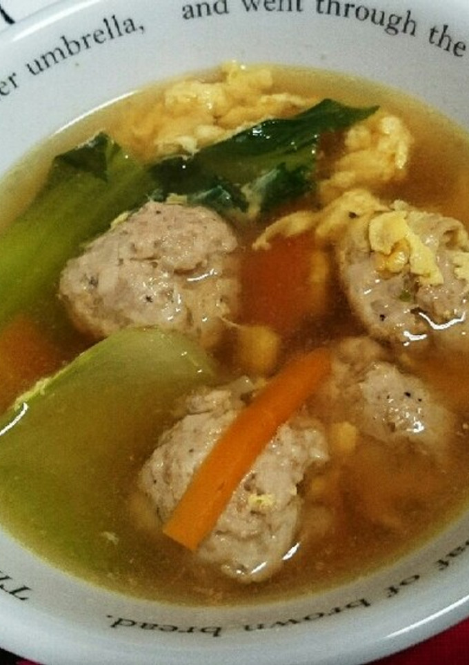 つくねの中華スープ-レシピのメイン写真
