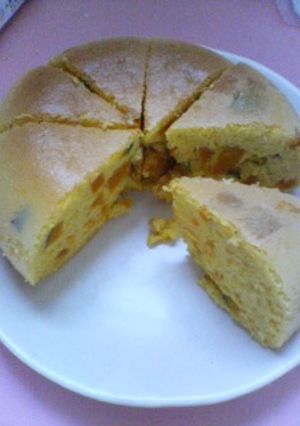 コロコロかぼちゃの炊飯器ケーキ-レシピのメイン写真