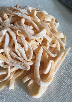 (●ó౪ò●)生パスタ？ 適当！！-レシピのメイン写真