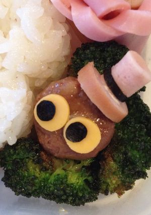 キャラ弁おかず☆くろすけパーティ仕様♪-レシピのメイン写真