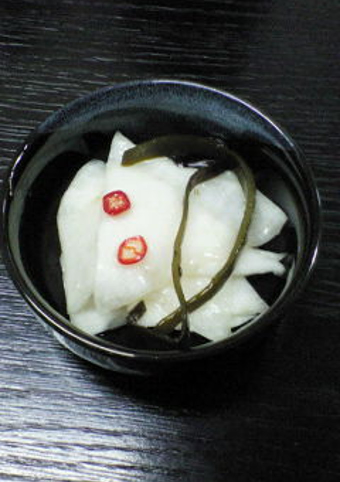 蕪(かぶ）のお漬物千枚漬け風-レシピのメイン写真