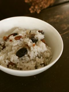 節分豆ごはんで和朝食-レシピのメイン写真