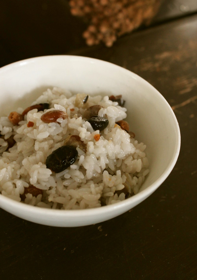 節分豆ごはんで和朝食-レシピのメイン写真