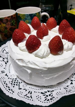 定番!?甘さ控えめいちごチョコケーキ✩-レシピのメイン写真
