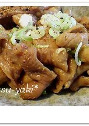 簡単もつ焼き-レシピのメイン写真