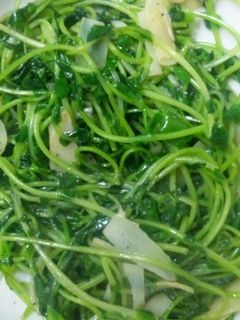 シンプルな豆苗炒め-レシピのメイン写真
