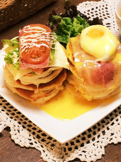 あずままおうちカフェ♡エッグベネディクト-レシピのメイン写真