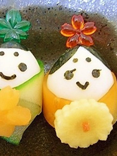 ひな祭りウズラデコ♪-レシピのメイン写真