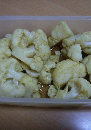 簡単☆カリフラワーのカレーマリネ-レシピのメイン写真