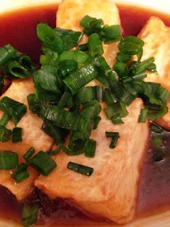 揚げ出し豆腐 すき焼き味-レシピのメイン写真