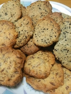アメリカンクッキー♡ごまバージョン-レシピのメイン写真