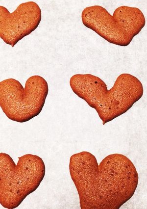 ハートのチョコラングドシャ-レシピのメイン写真