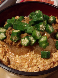 ネバネバ豆腐納豆丼-レシピのメイン写真