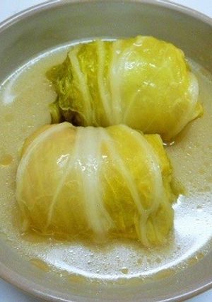 お気に入り餃子風味の白菜ロール-レシピのメイン写真
