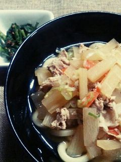 オウチの大根うどん-レシピのメイン写真