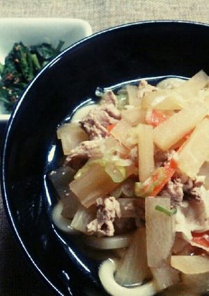 オウチの大根うどん-レシピのメイン写真