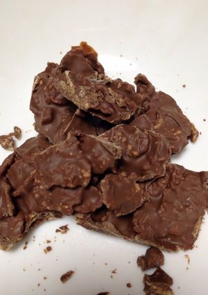 材料二つ！オールブランチョコフレーク！-レシピのメイン写真
