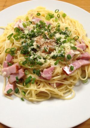 わたしのカルボナーラ-レシピのメイン写真