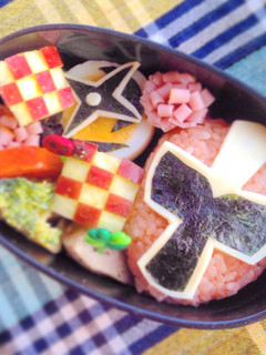 ニンニンジャー キャラ弁 アカニンジャー-レシピのメイン写真