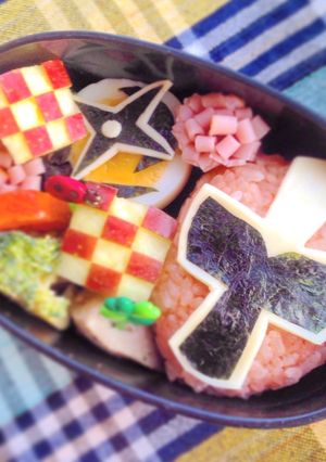 ニンニンジャー キャラ弁 アカニンジャー-レシピのメイン写真