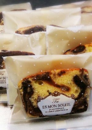 マーブルパウンドケーキ-レシピのメイン写真