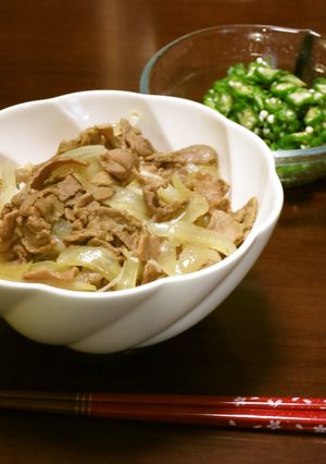 我が家の減塩 牛丼-レシピのメイン写真