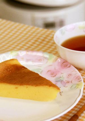 【お手軽！】炊飯器でつくるチーズケーキ-レシピのメイン写真