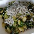 セロリの葉でアーリオオーリオ