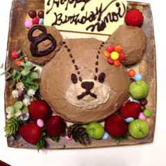 ジャッキーバースデーケーキ-レシピのメイン写真