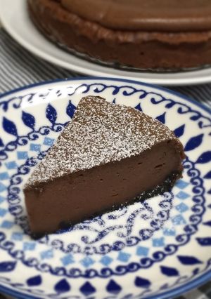 簡単♪チョコレートチーズケーキ-レシピのメイン写真
