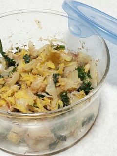 白菜と法蓮草のおひたし生姜風味-レシピのメイン写真