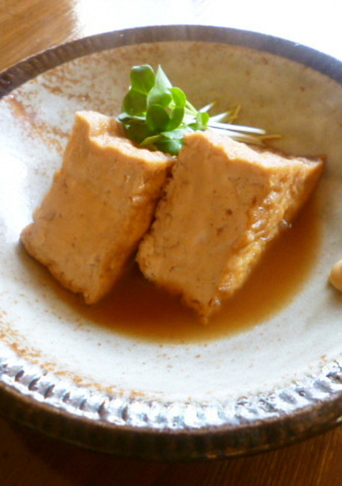 厚揚げの甘辛煮♪-レシピのメイン写真