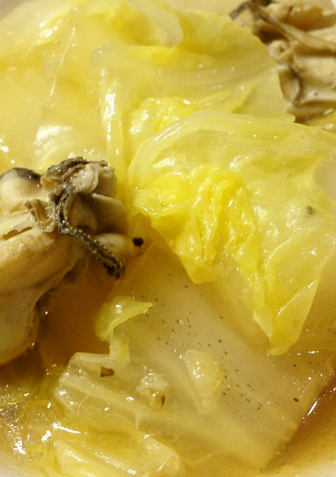 白菜と牡蠣の中華風スープ❀-レシピのメイン写真